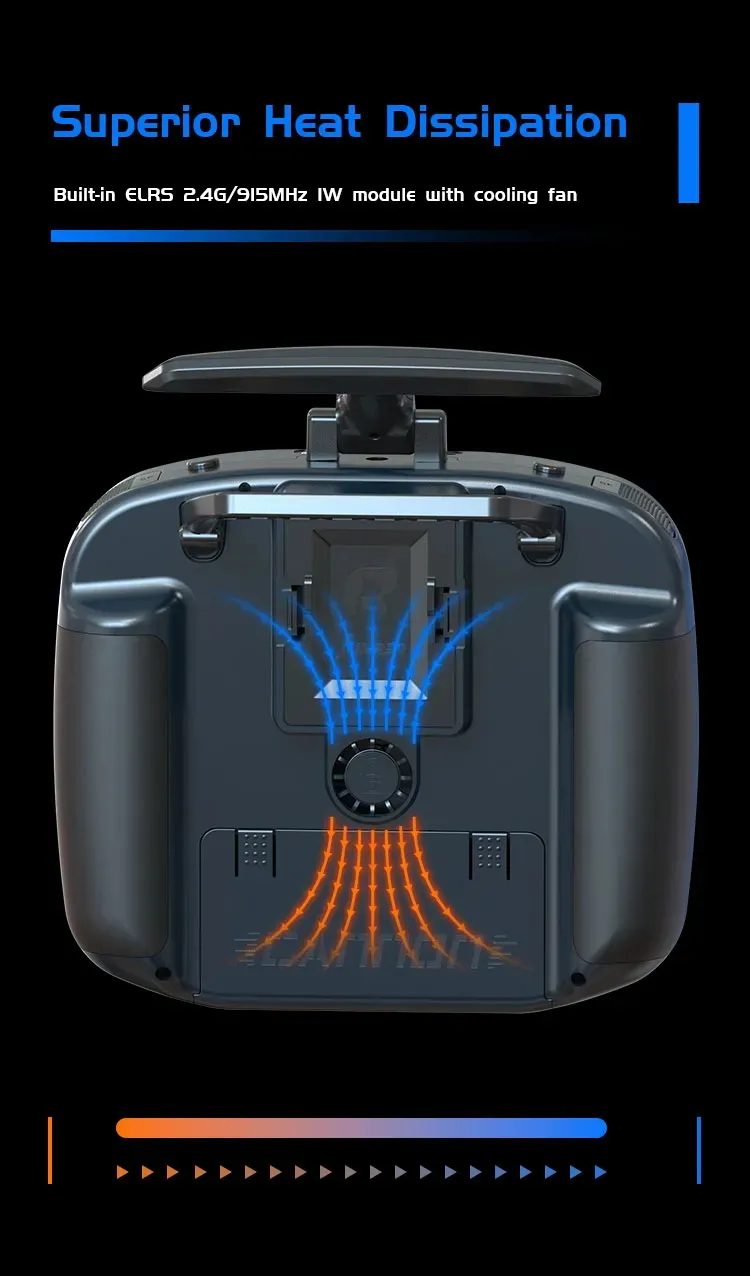 jumper t14 radio controller heat dissipation