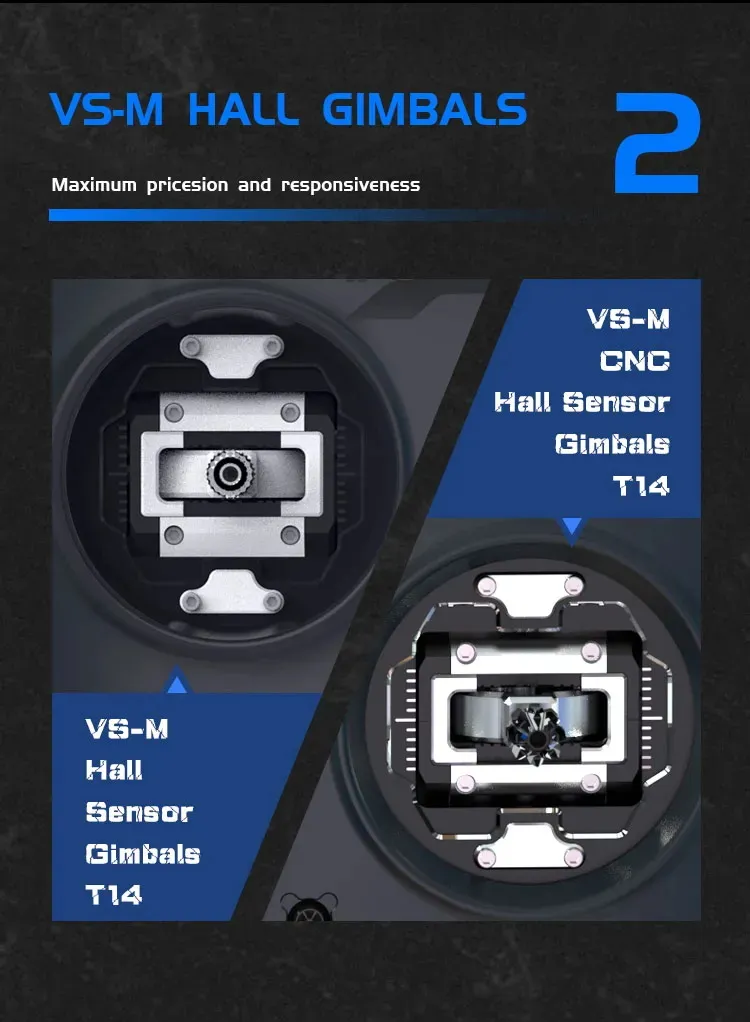 jumper t14 radio controller vs m hall gimbals