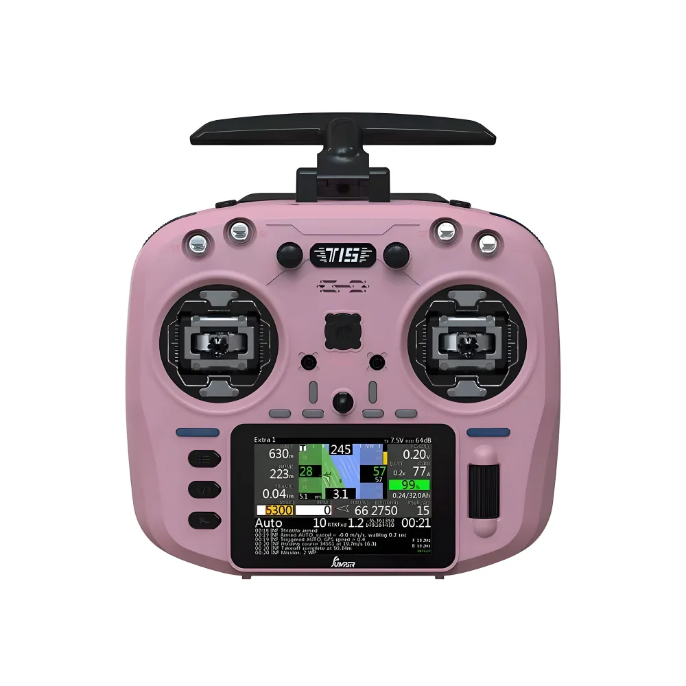 jumper t15 elrs 2.4ghz radio controller pink