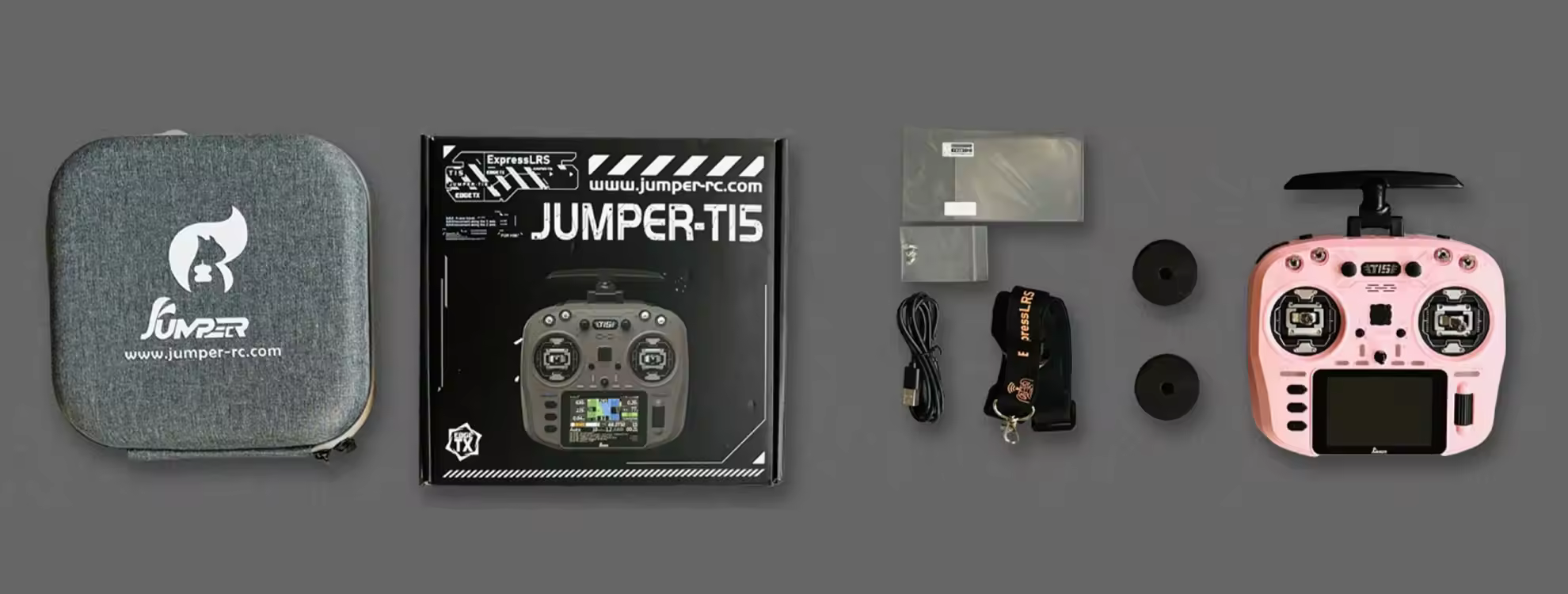 jumper t15 elrs 24ghz radio controller pc 16