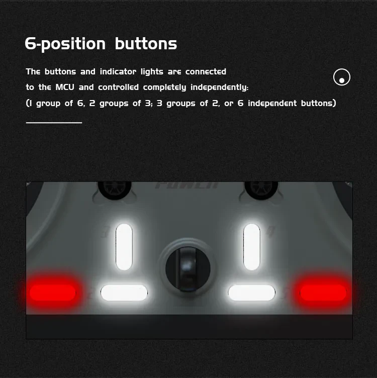 jumper t15 radio controller 6 position buttons