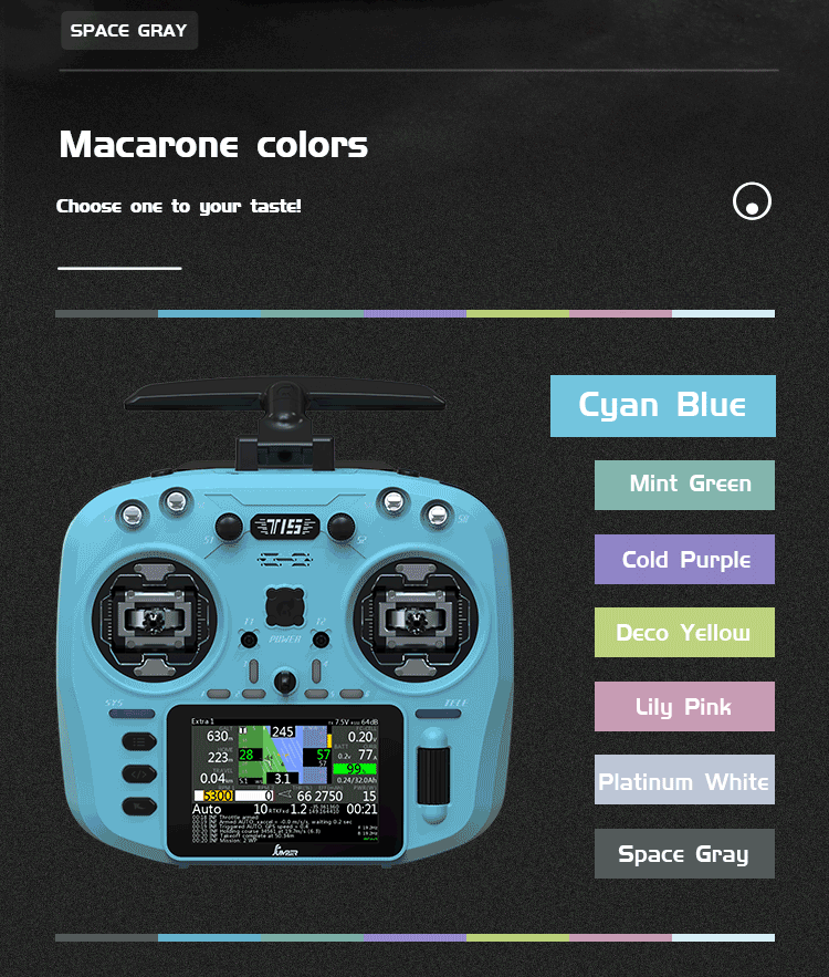 jumper t15 radio controller color options