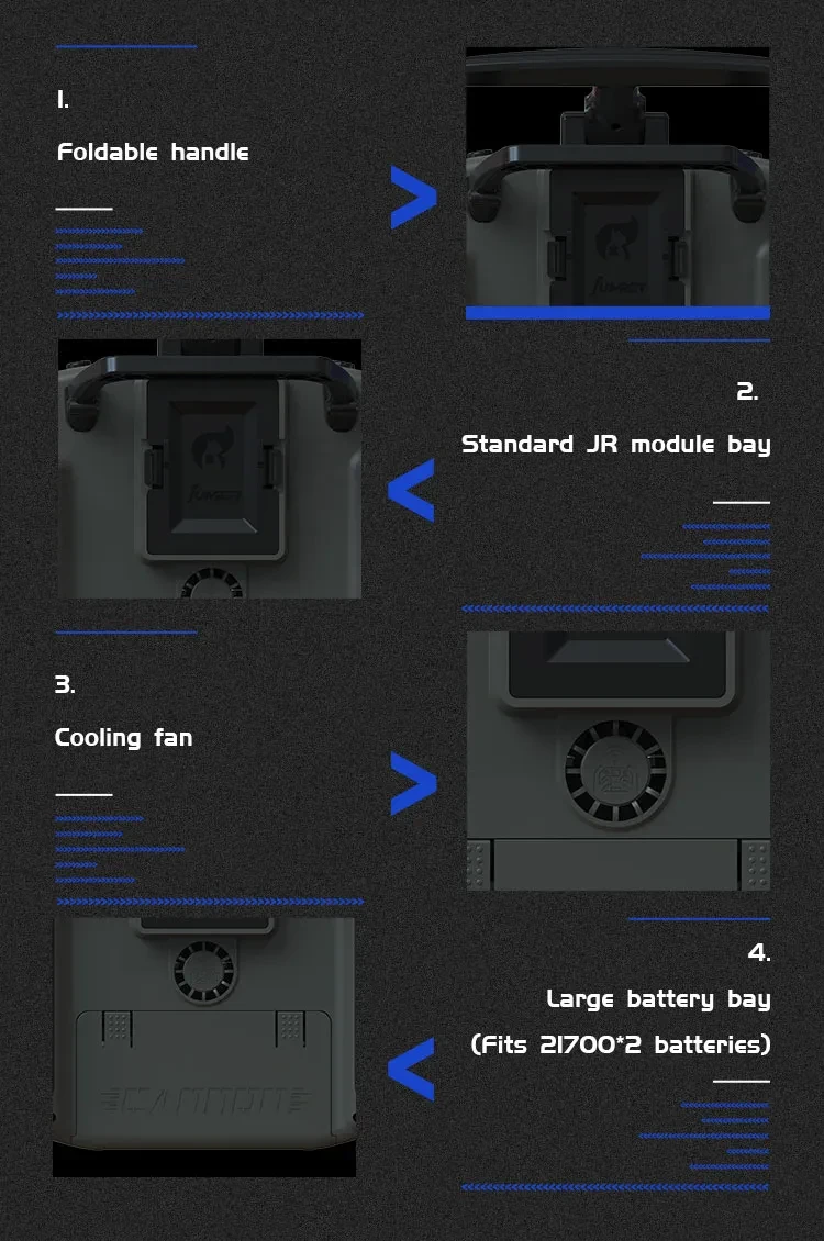 jumper t15 radio controller exquisite details