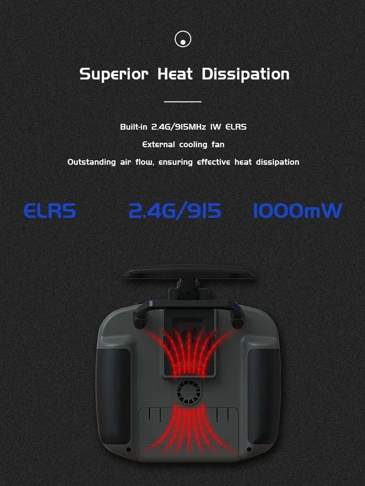 jumper t15 radio controller heat dissipation