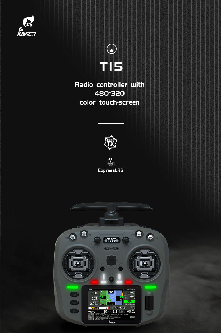 Jumper T15 ELRS 2.4GHz Radio Controller