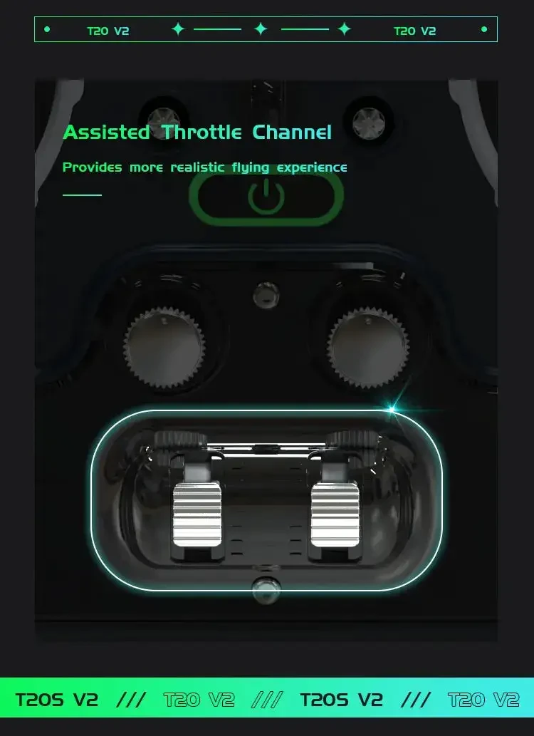 jumper t20 v2 assisted throttle channel