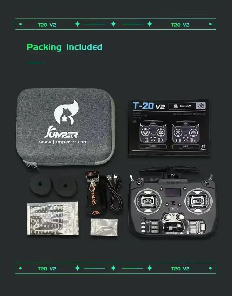 Jumper T20S T20 V2 ELRS 2.4G/915MHz Radio Controller