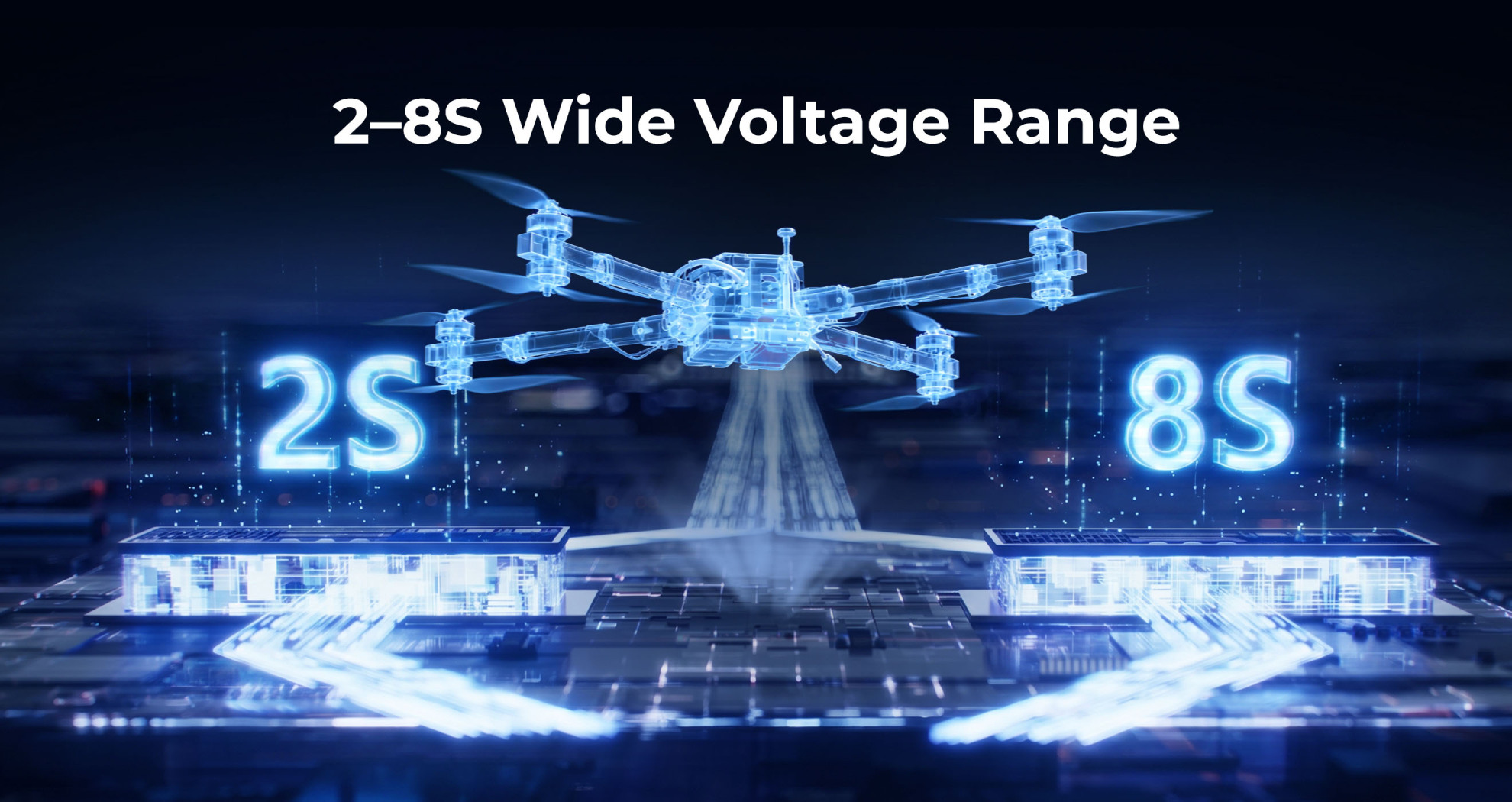 jupiter sl80a esc supports 2 8s lipo input pc