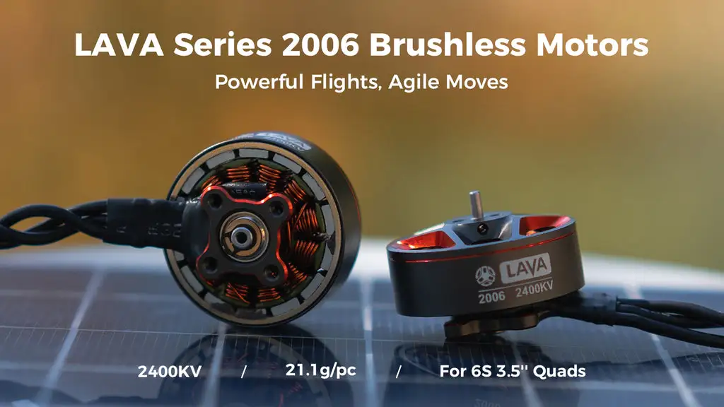 lava series 2006 brushless motors