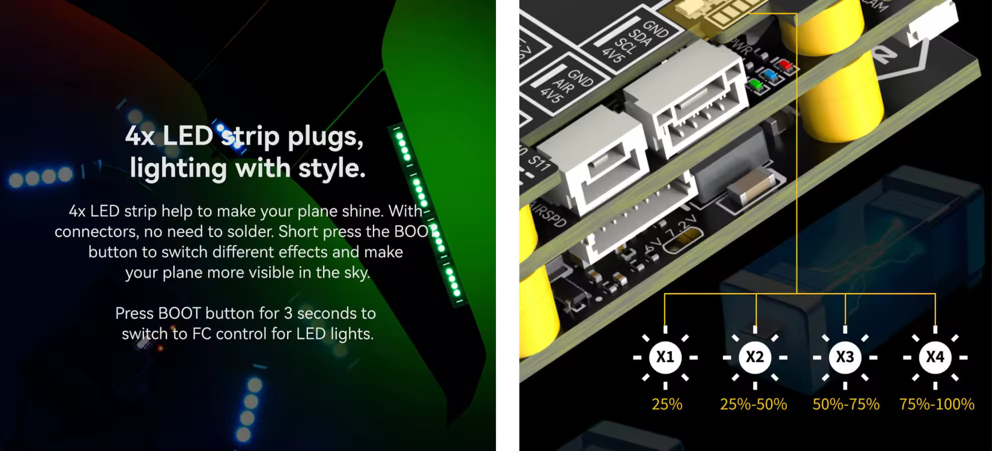 led flight