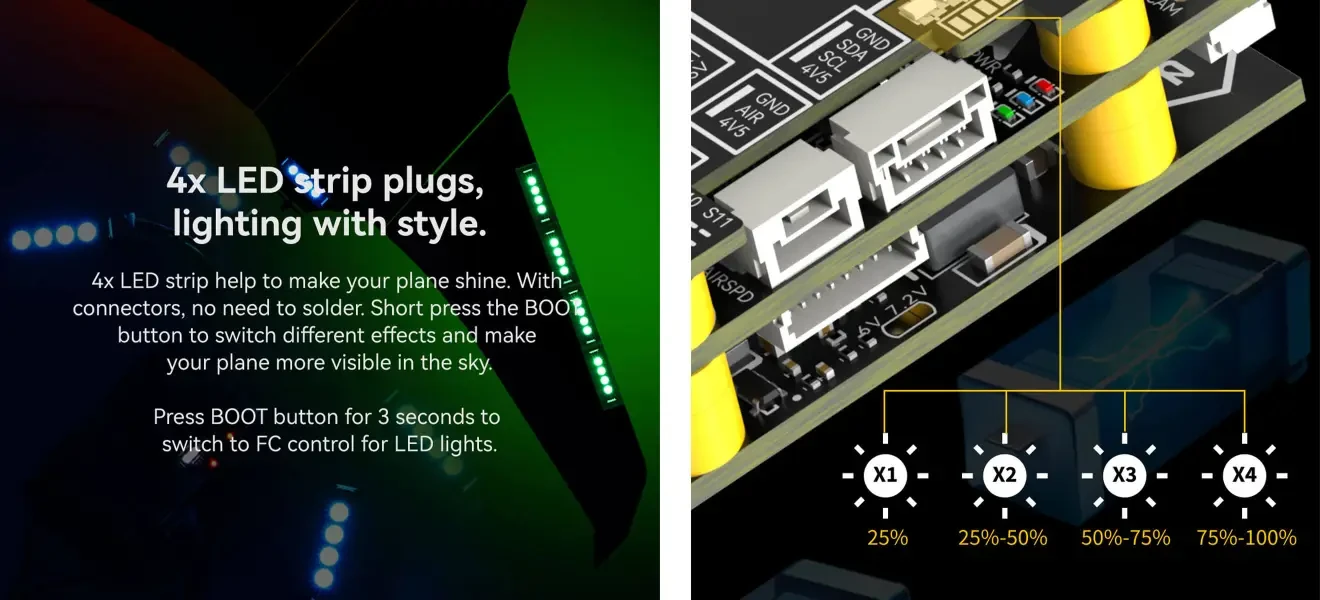 led flight