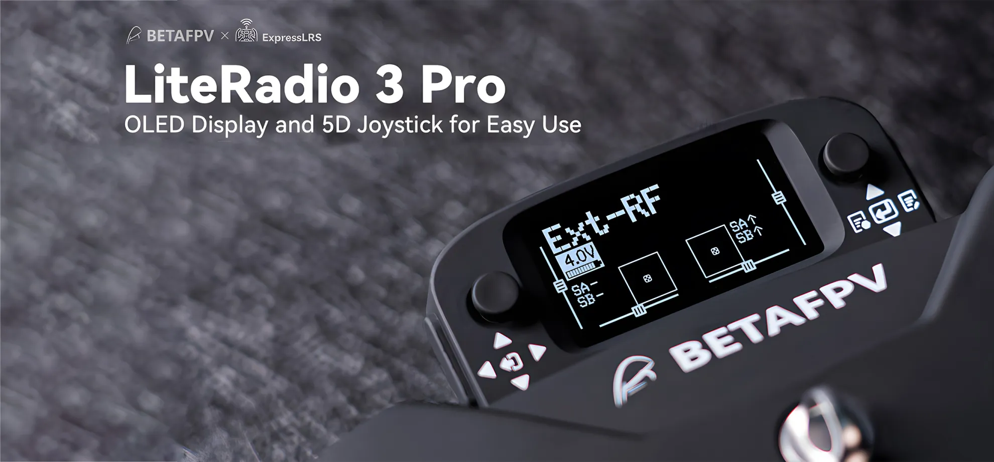 literadio 3 pro radio transmitter oled display new