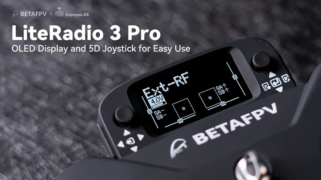 literadio 3 pro radio transmitter oled display