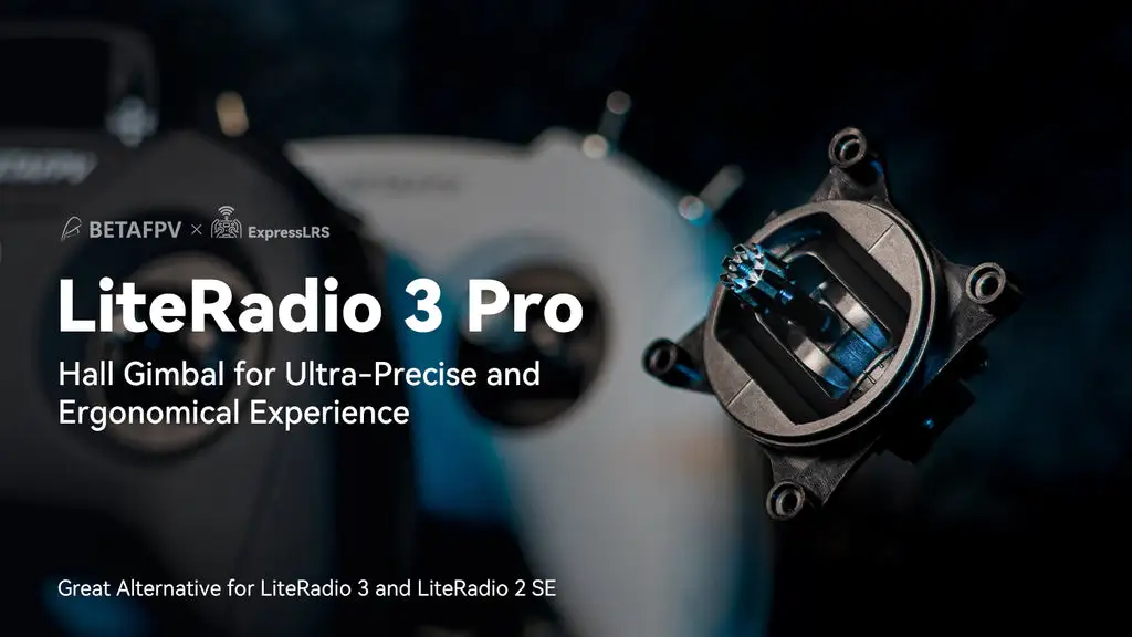 literadio 3 pro radio transmitter with hall