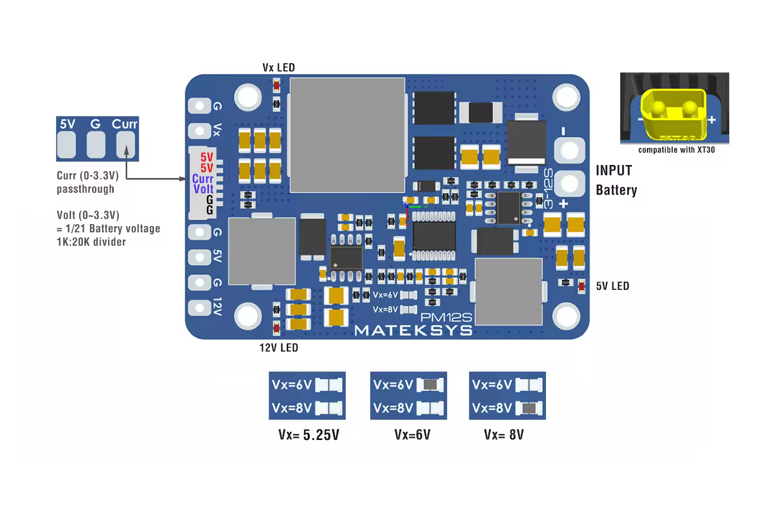 mateksys power module pm12s 3 3