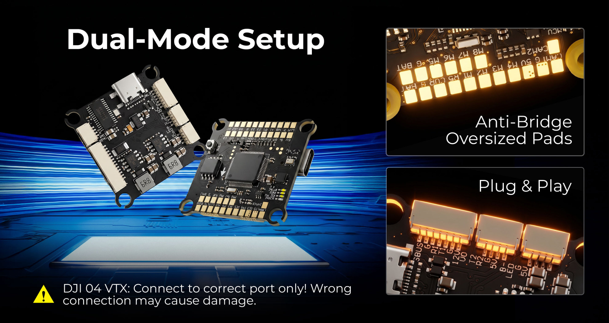 meps f405 60a 4 in 1 stack dual mode setup