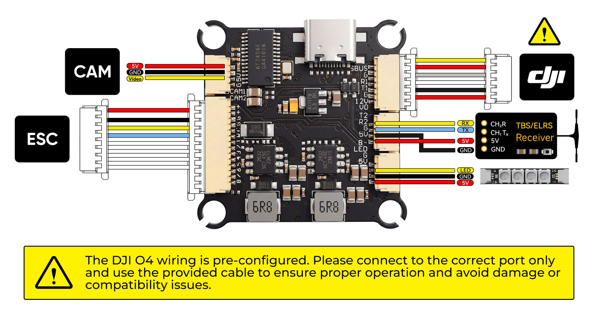meps f405 60a stack flight controller wiring diagram