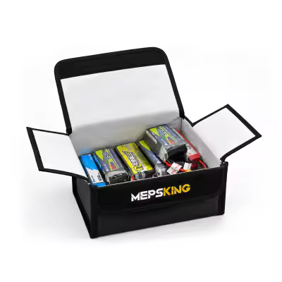 MEPS Fireproof LiPo Battery Safety Bag – High Temperature Resistant for Power Banks, RC Batteries & Lithium Batteries