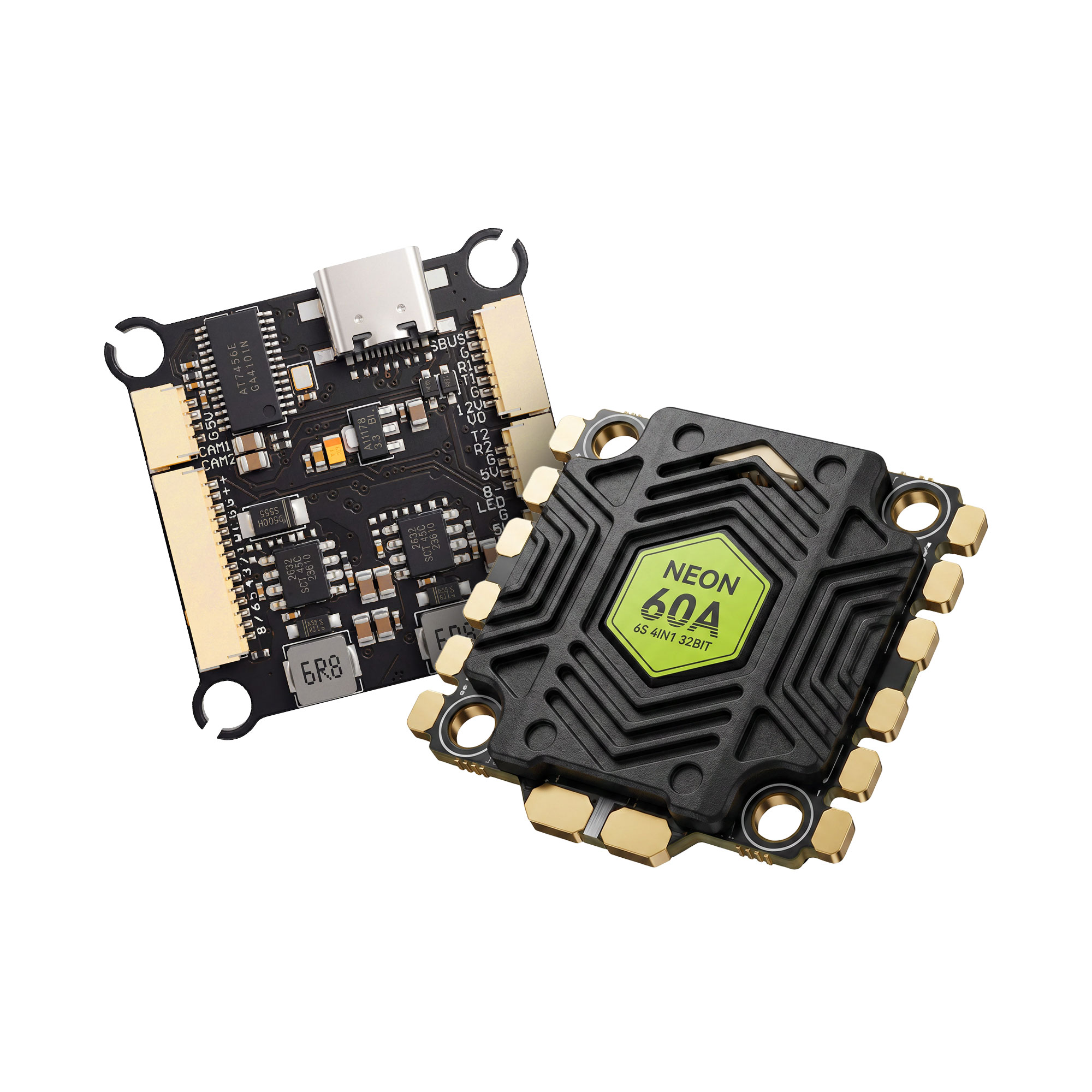 MEPS NEONCORE F405 60A 4-In-1 FPV Stack-30.5x30.5mm
