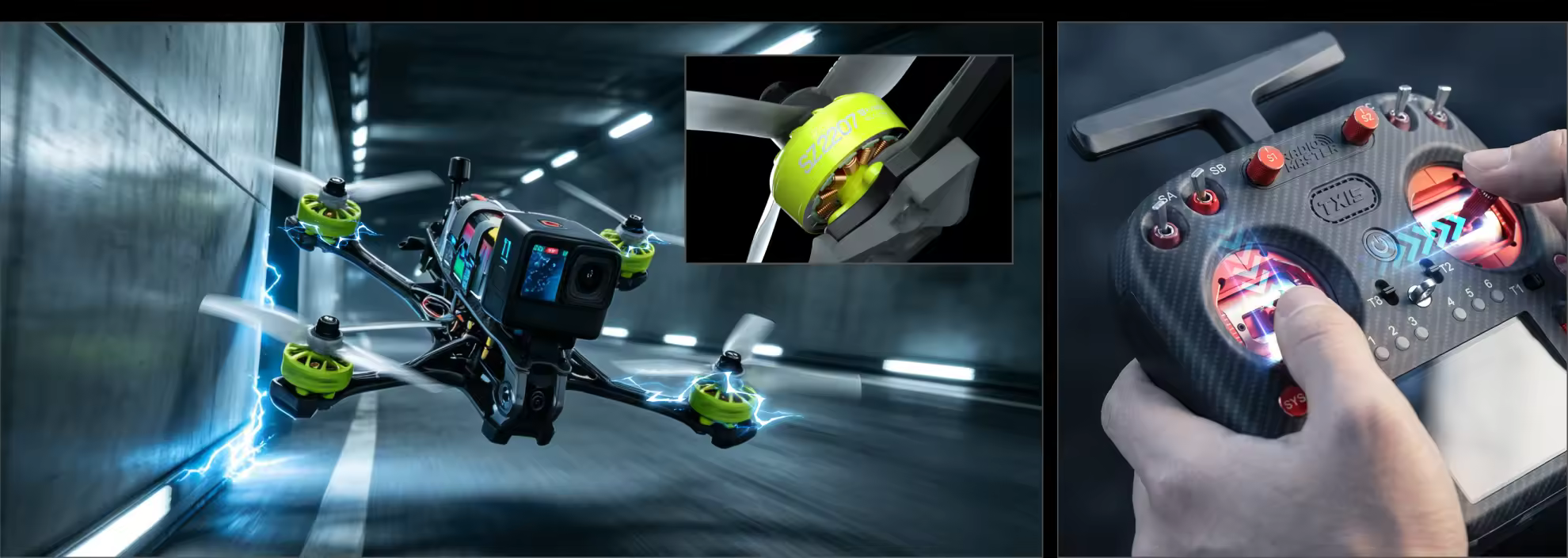 meps sz2207 v2 fpv motor fast response pc