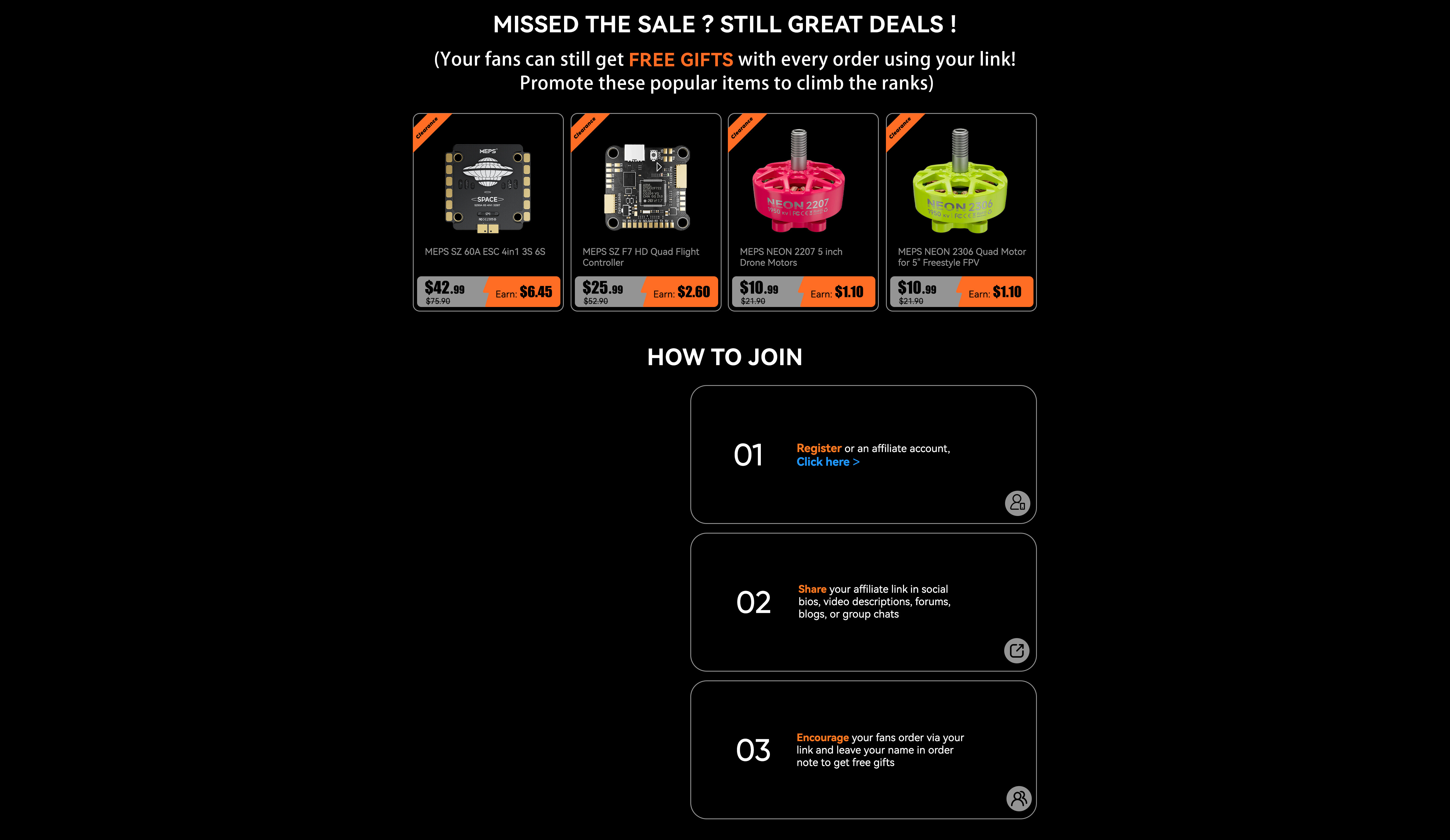 mepsking affiliate event how to join
