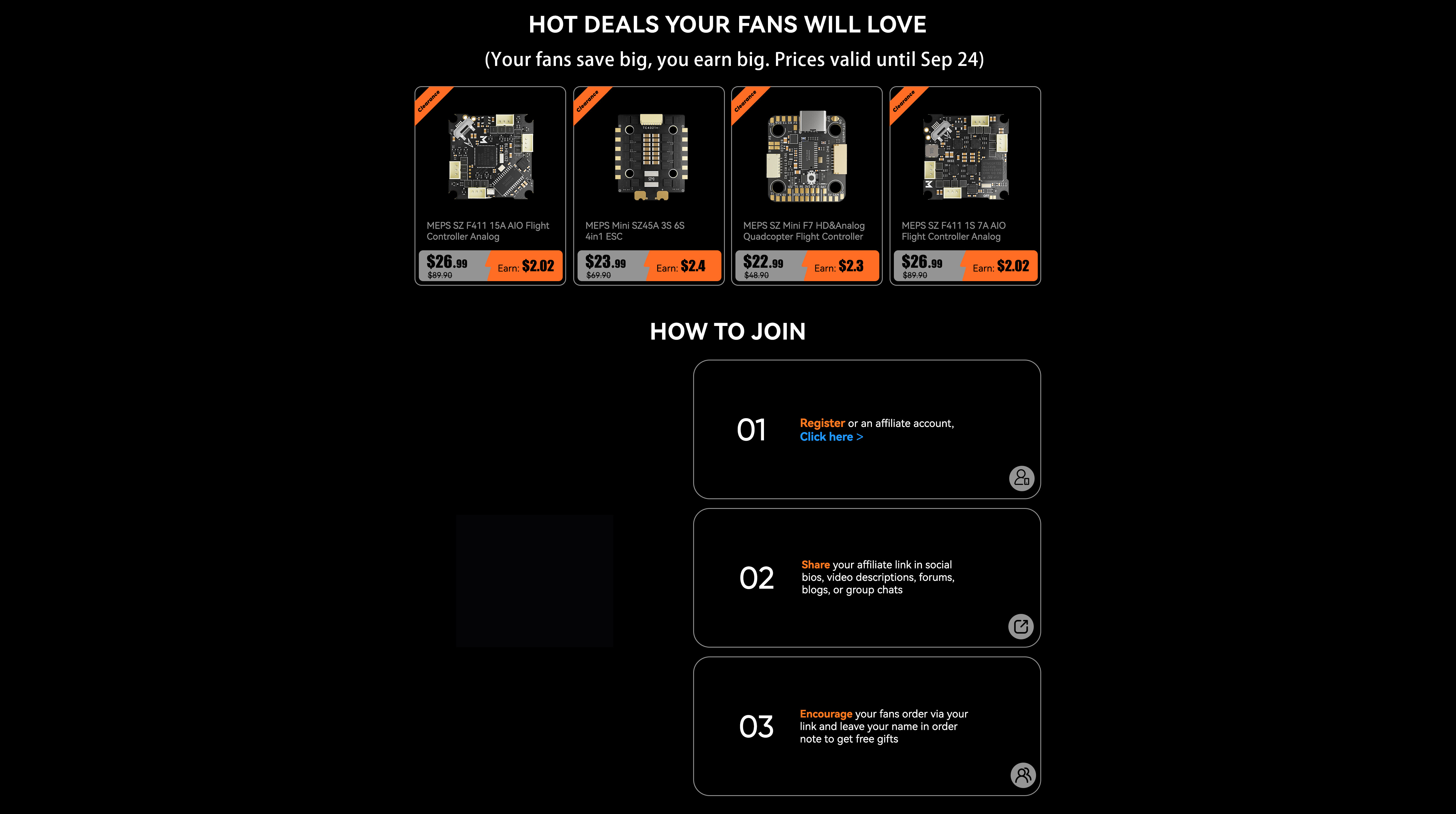 mepsking affiliate event how to join