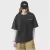 mepsking tshirt black worn by woman