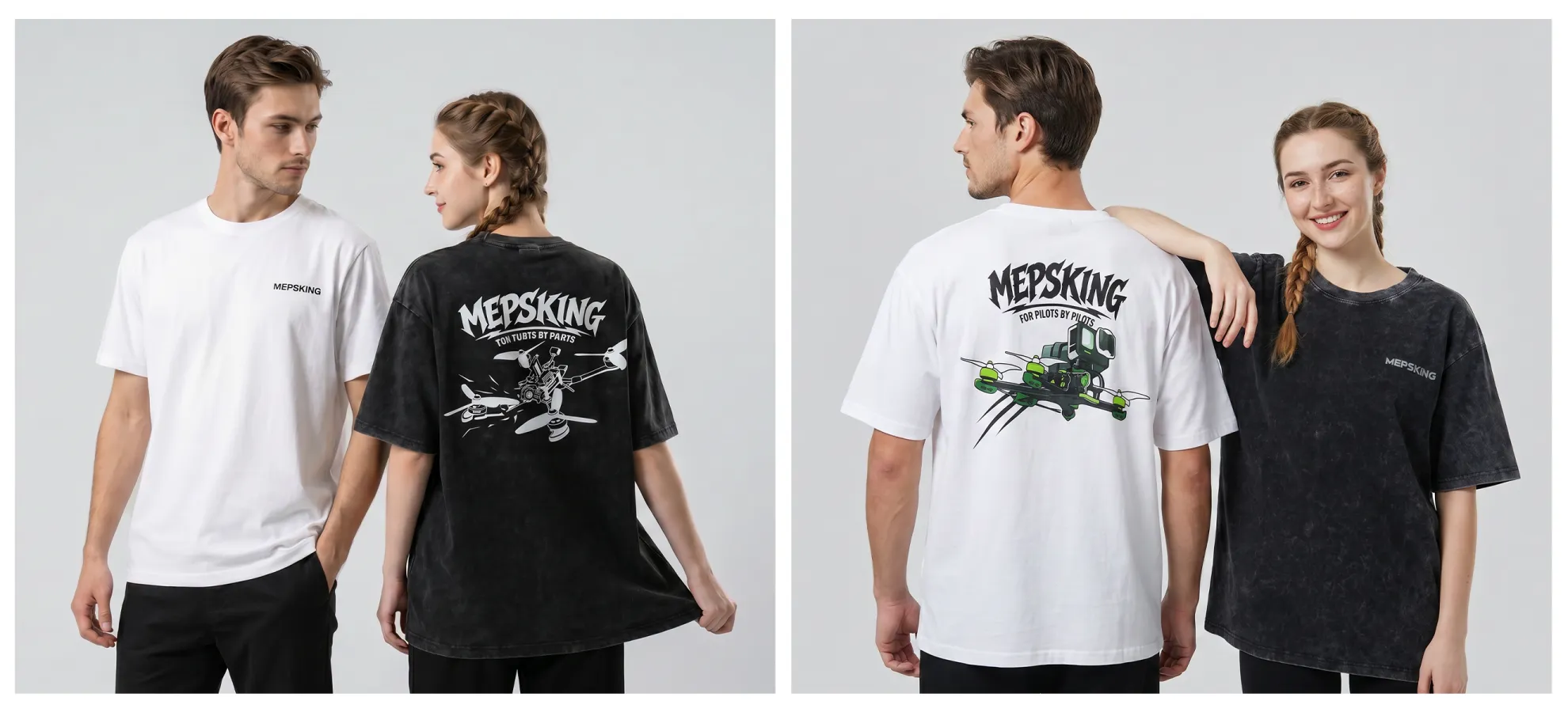 mepsking tshirt styling ideas