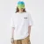 mepsking tshirt white worn by woman