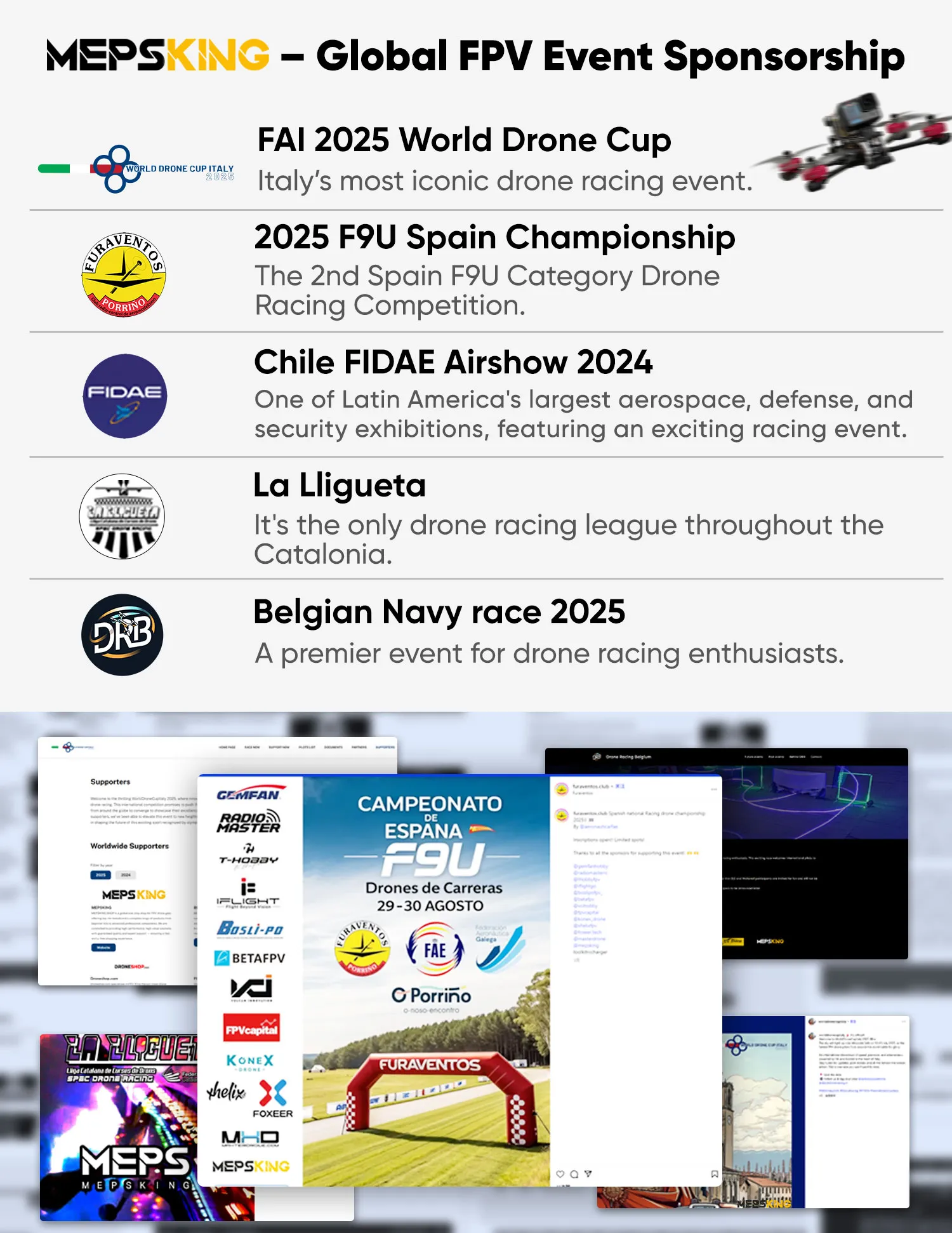 mesking fpv event sponsorship
