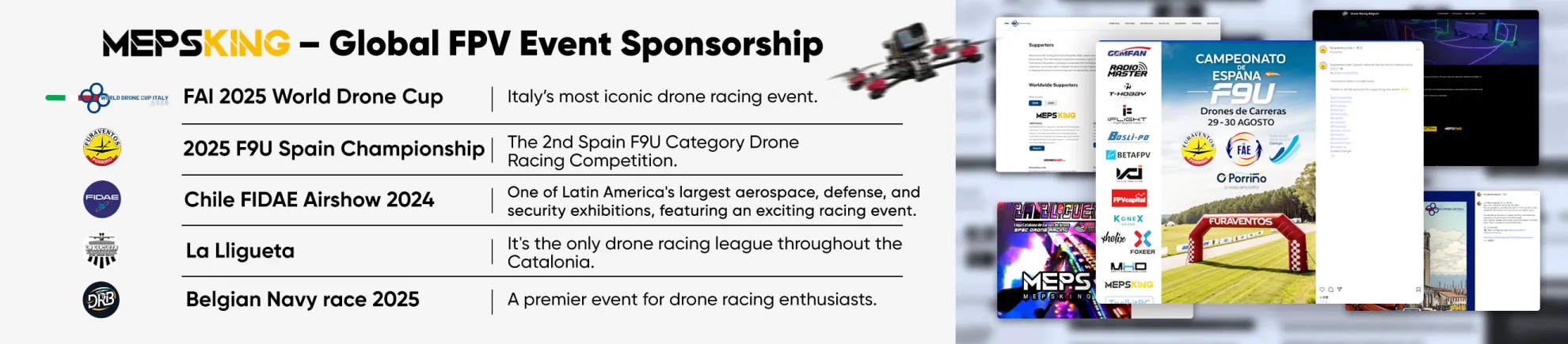 mesking fpv event sponsorship