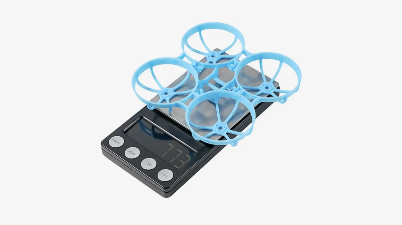 meteor75 pro brushless whoop frame blue