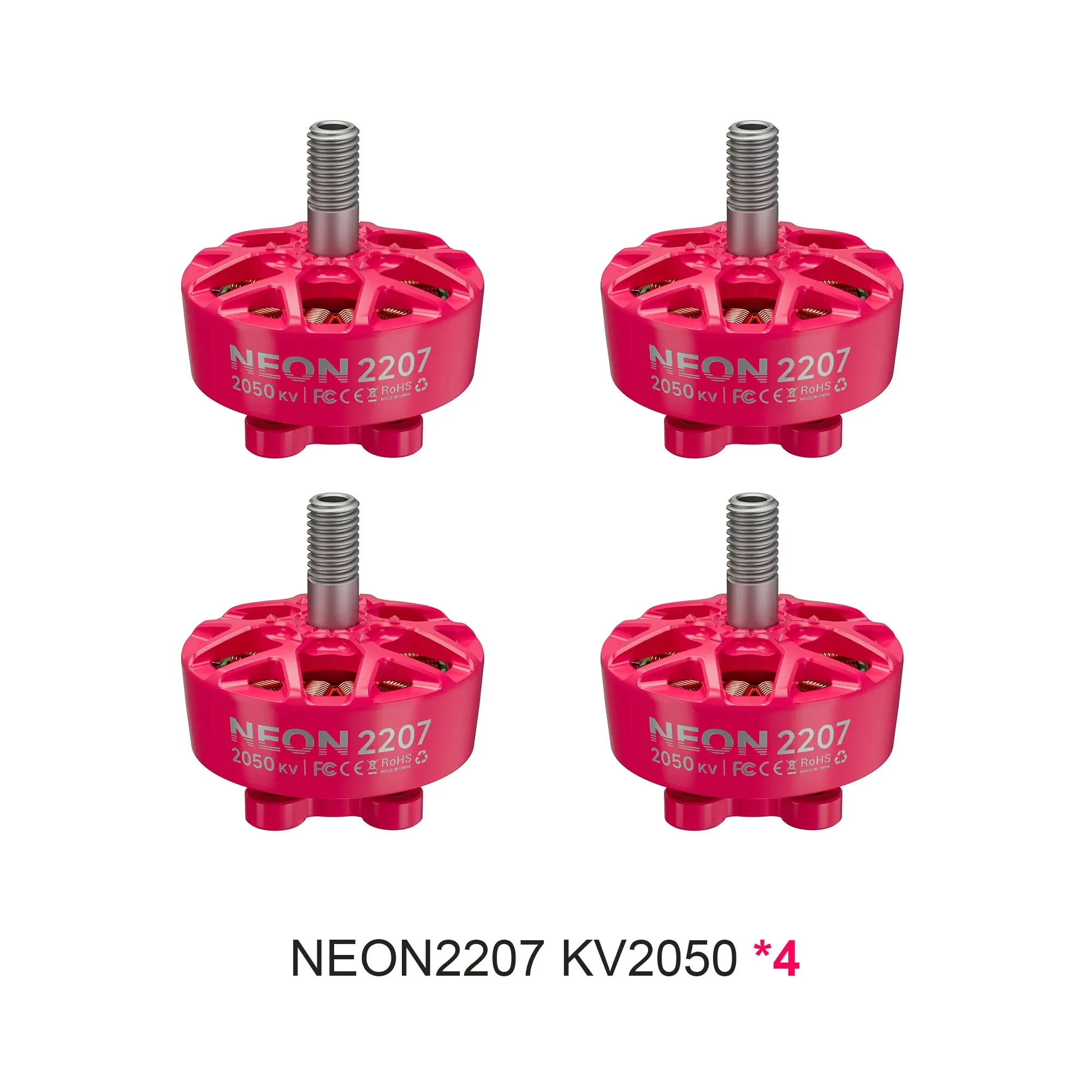 neon 2207 kv2050 4pcs