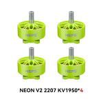neon 2207 v2 1950kv 4pcs green