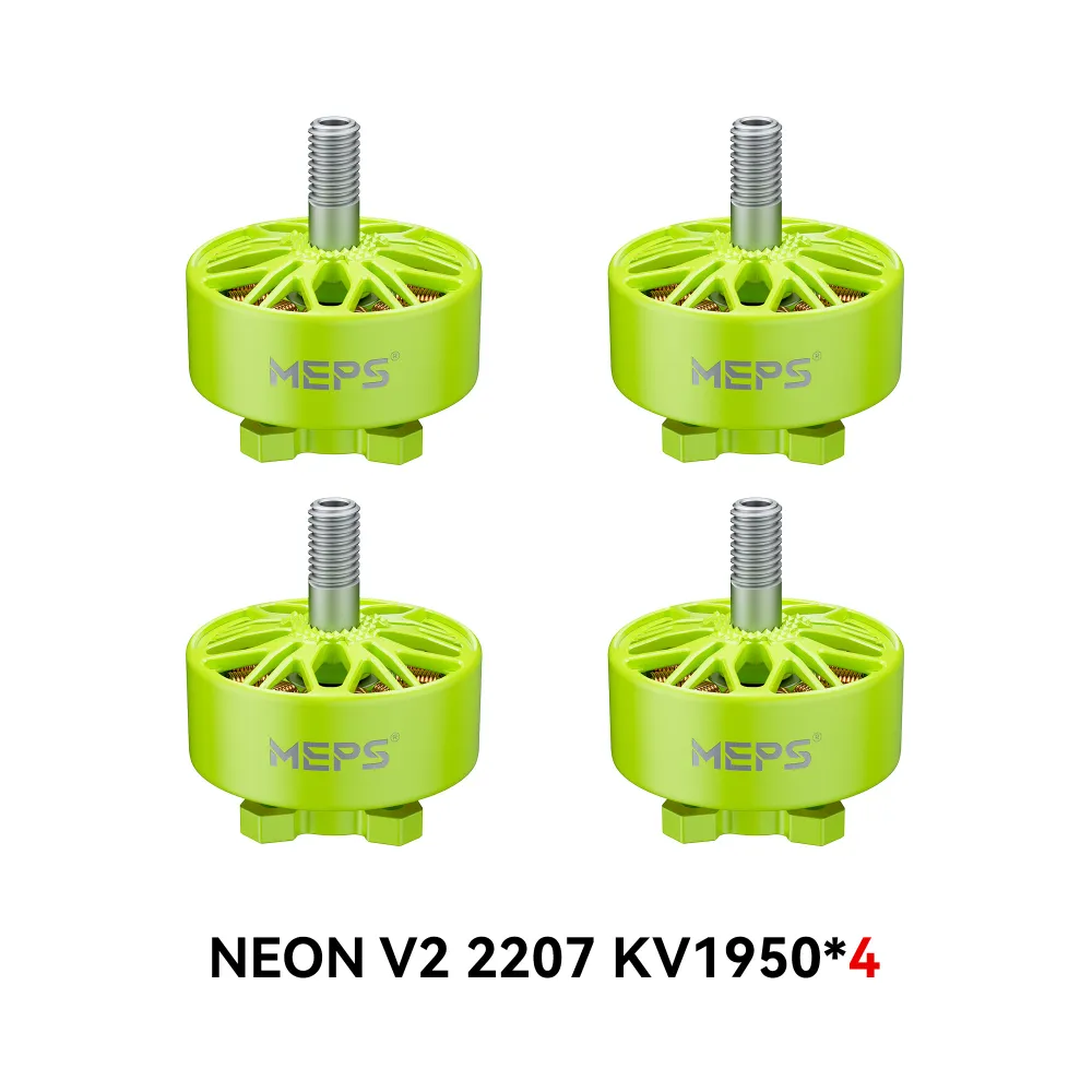 neon 2207 v2 1950kv 4pcs green