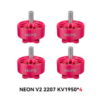 neon 2207 v2 1950kv 4pcs pink