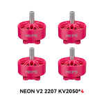 neon 2207 v2 2050kv 4pcs pink