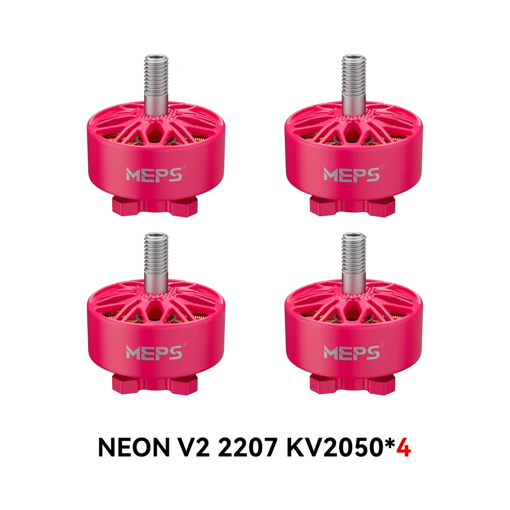 neon 2207 v2 2050kv 4pcs pink