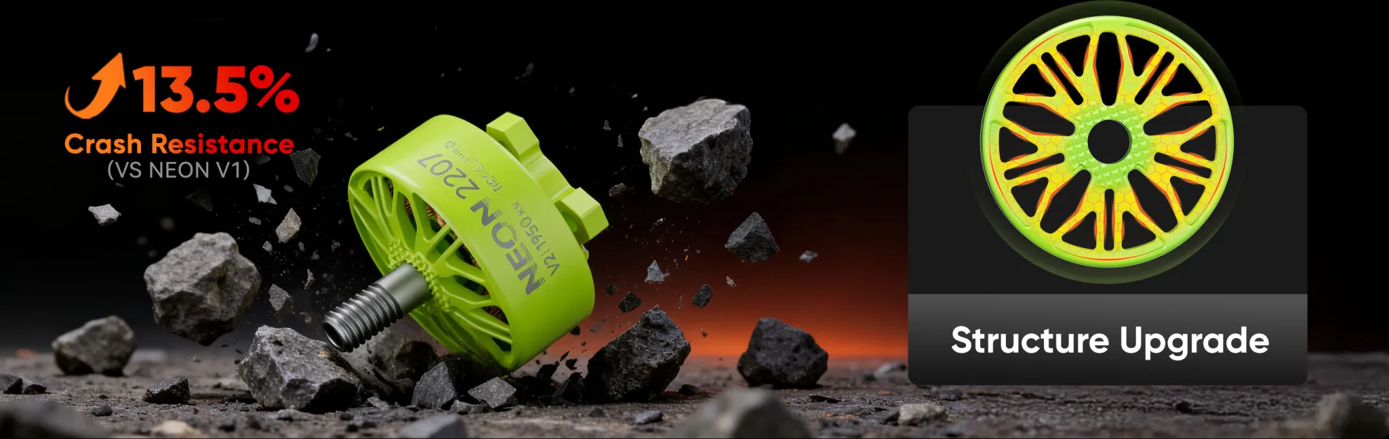 neon 2207 v2 crash resistant 13.5 pc