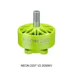 neon 2207 v2 motor 2050kv green