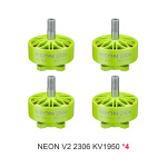 neon 2306 v2 1950kv 4pcs green