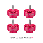 neon 2306 v2 2550kv 4pcs pink