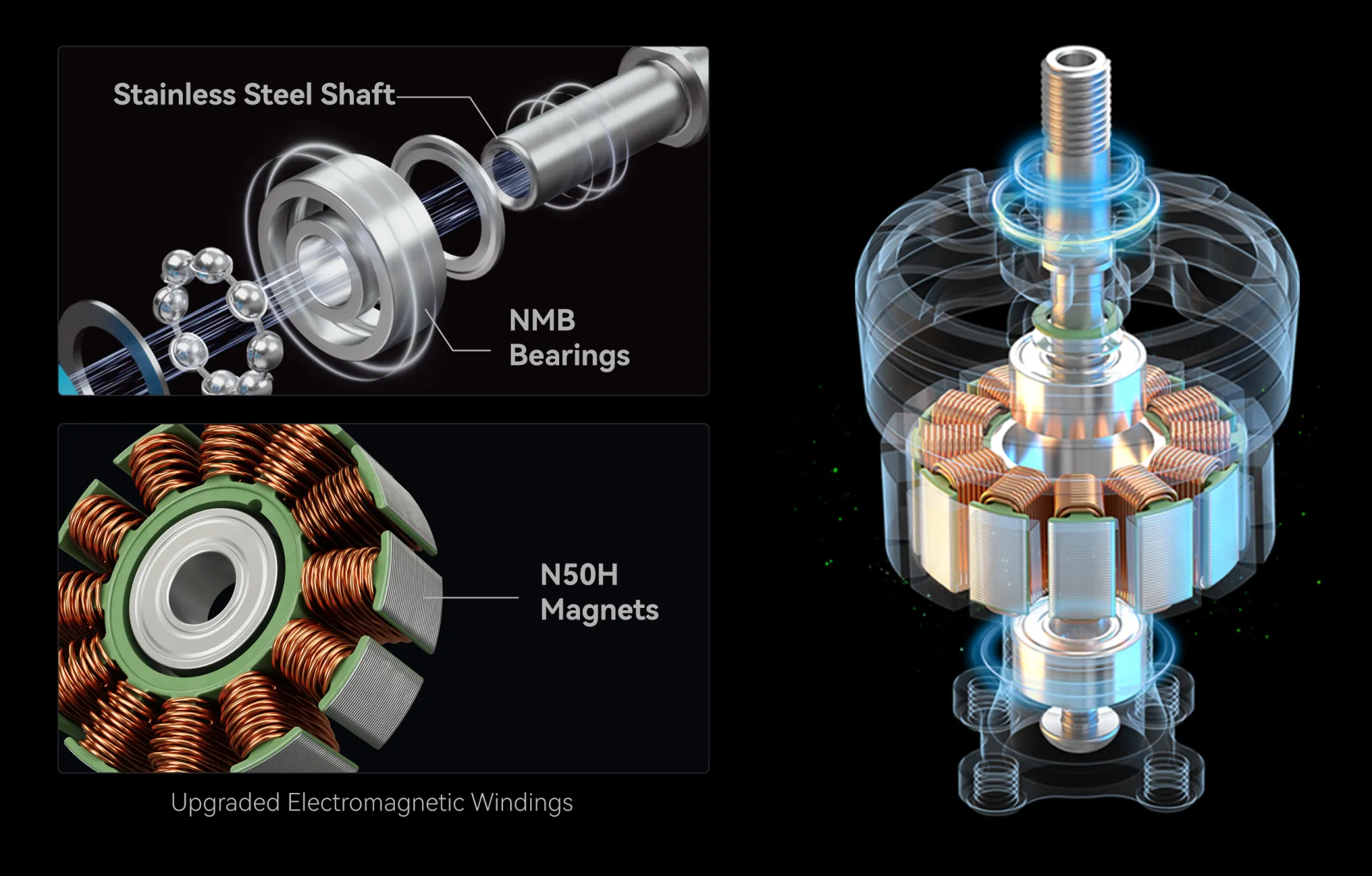 neon 2306 v2 motor detailed structure pc