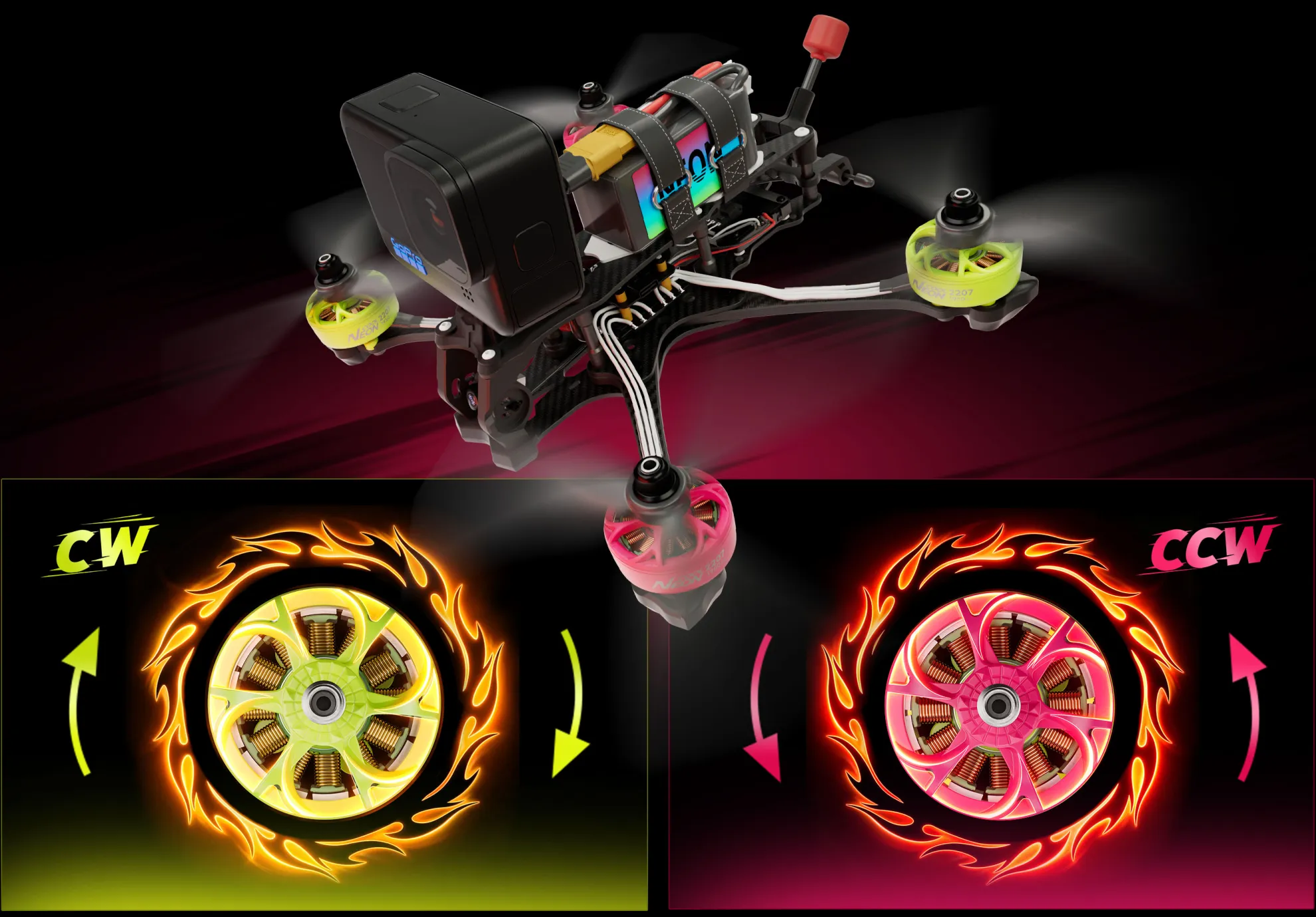 neon cool new 1950kv pc 3