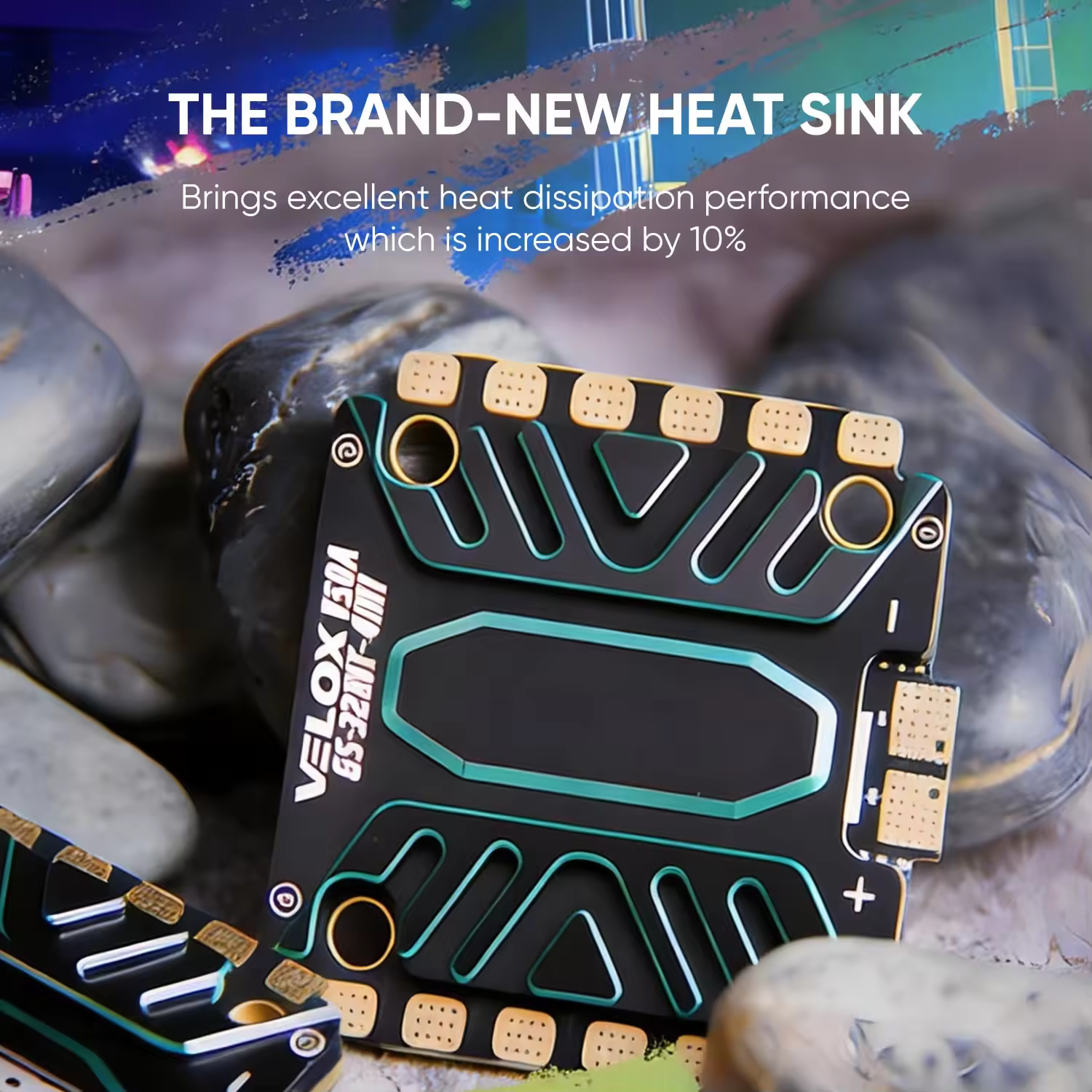 new heat sink increase heat dissipation performance