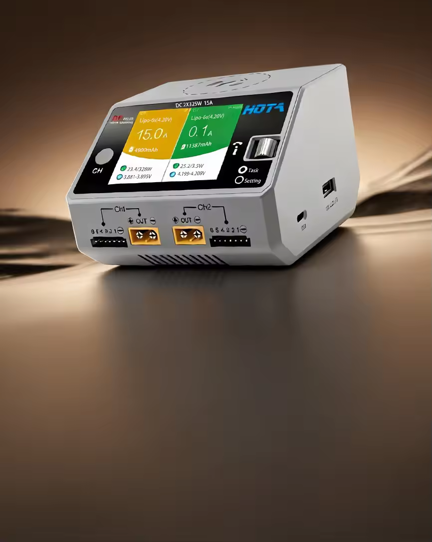 geprc hota d6 pro smart charger gray