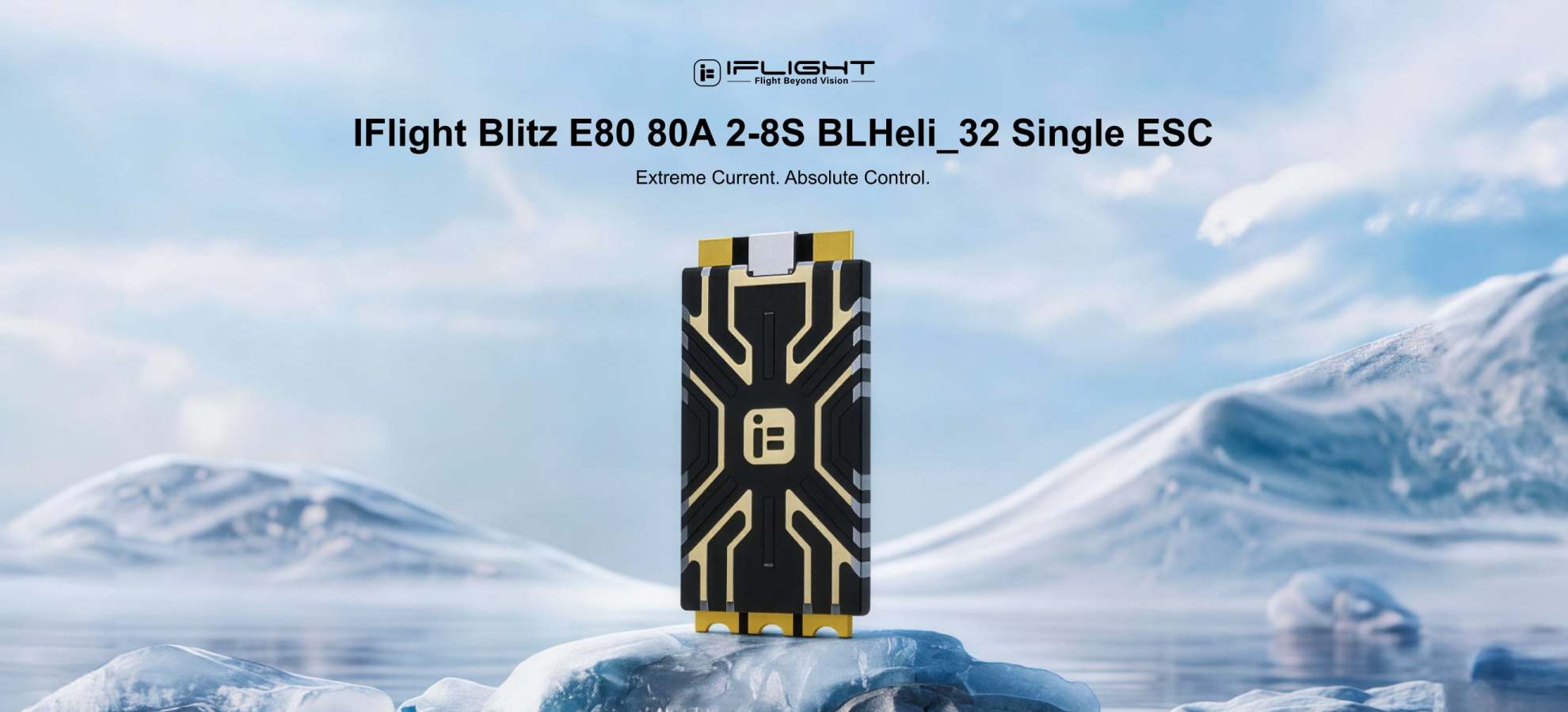 pc iflight blitz e80 80a single esc