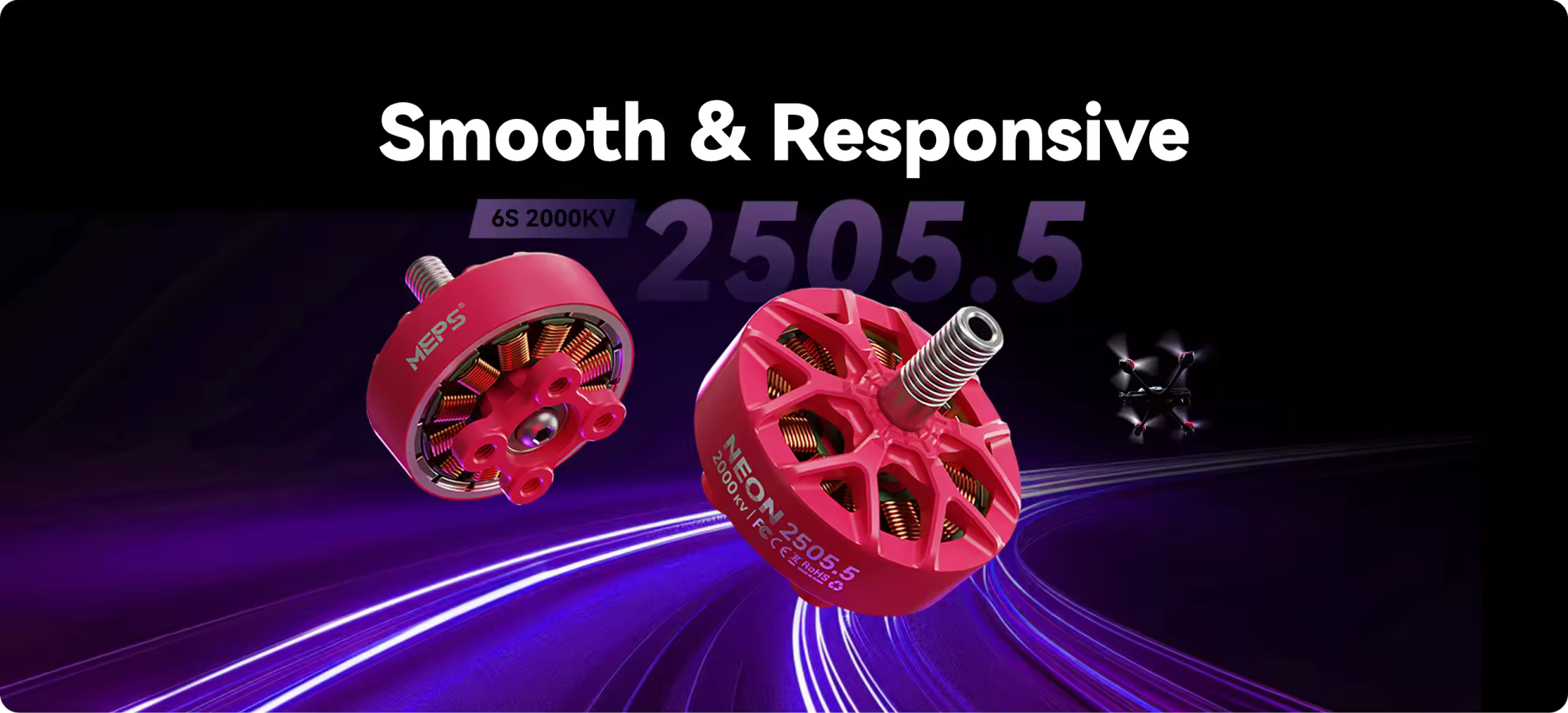 pc meps neon 2505.5 smootth and responsive
