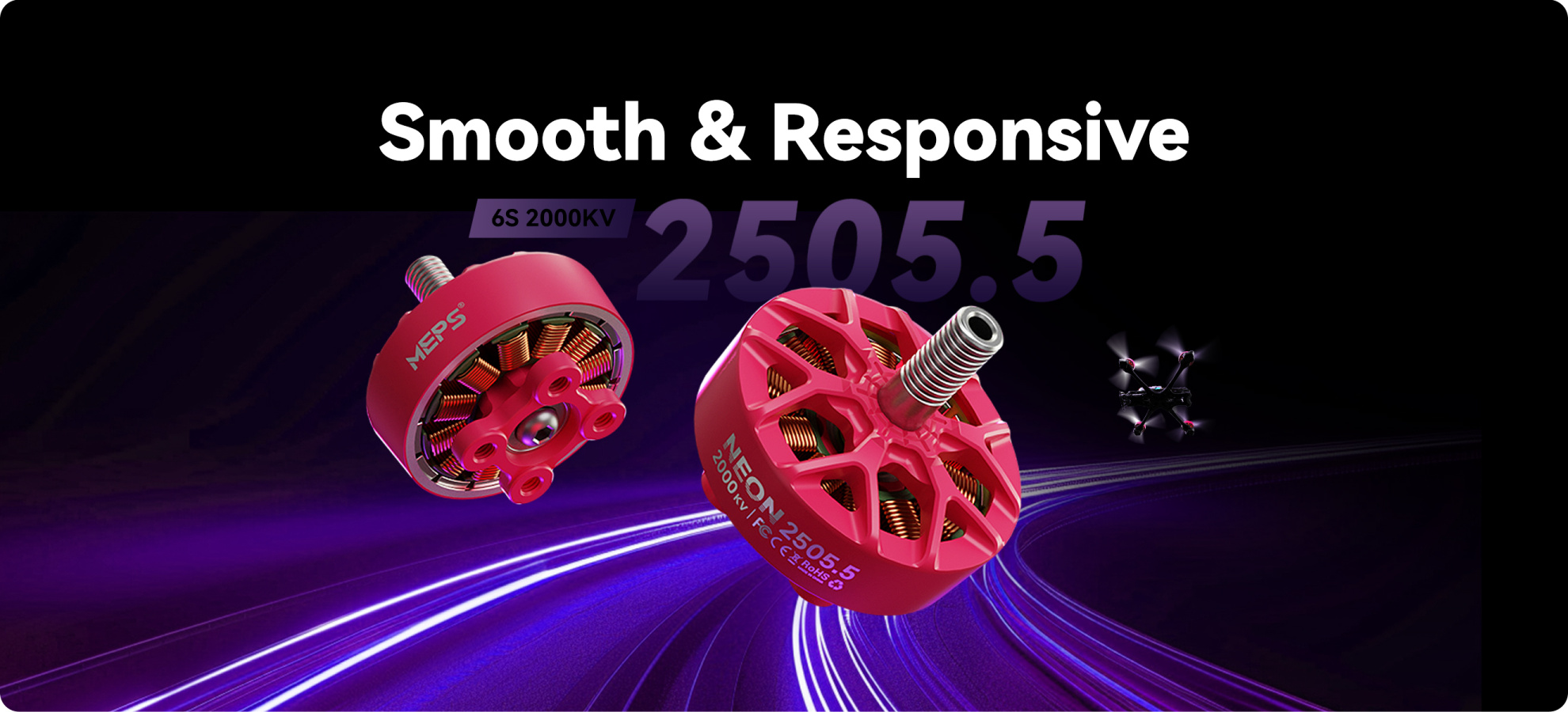 pc meps neon 2505.5 smootth and responsive