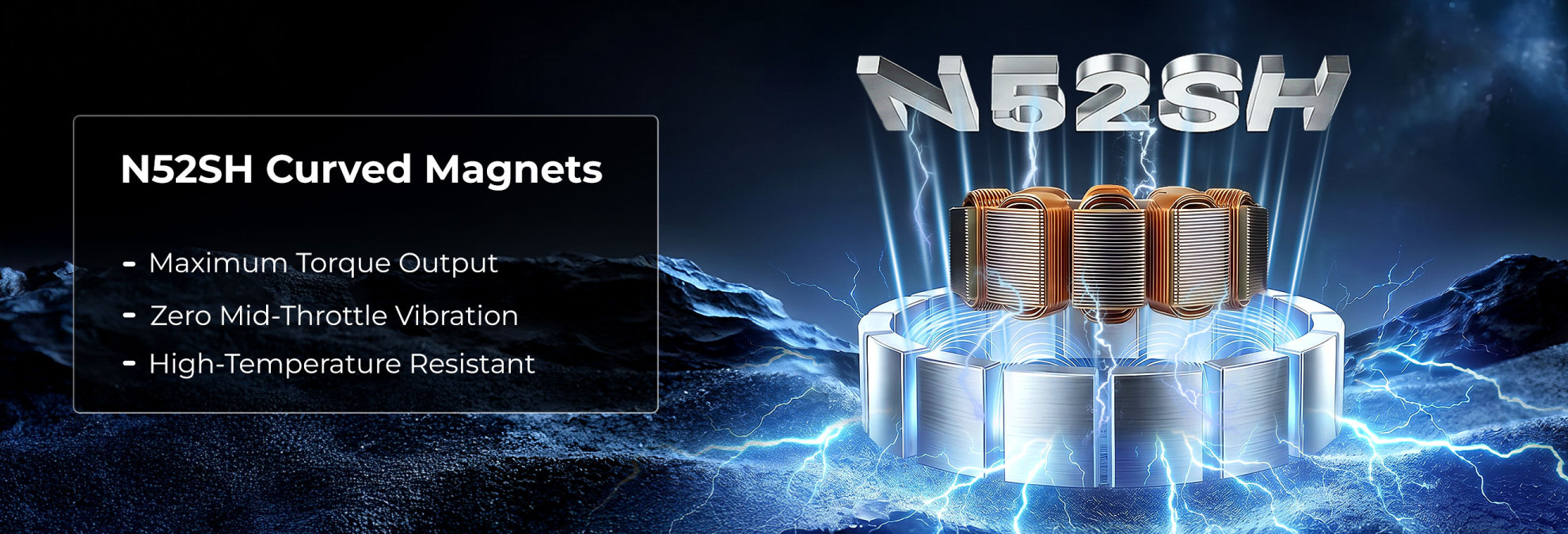 pc meps neon cool 2207 brushless motor n52sh arc magnets